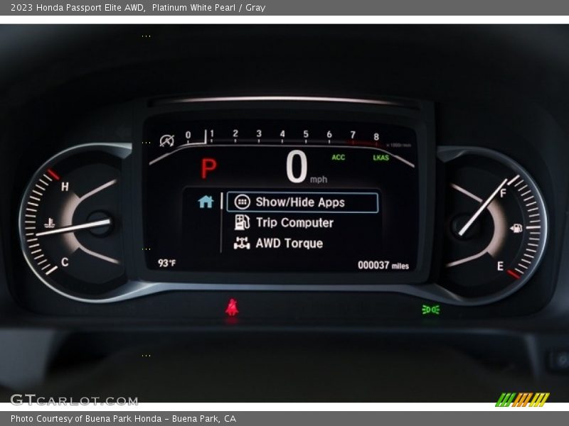  2023 Passport Elite AWD Elite AWD Gauges