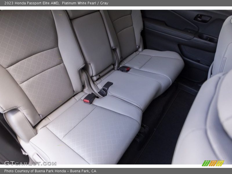 Rear Seat of 2023 Passport Elite AWD