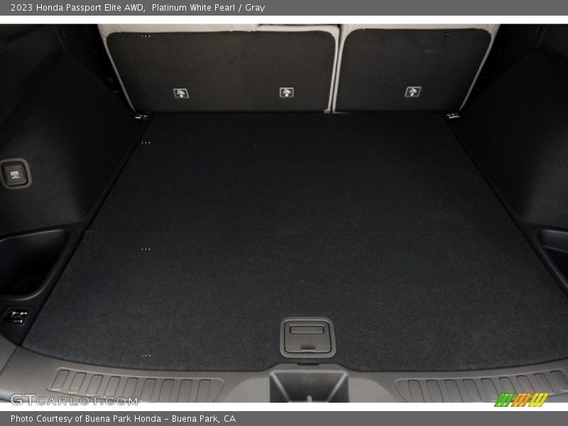 Platinum White Pearl / Gray 2023 Honda Passport Elite AWD