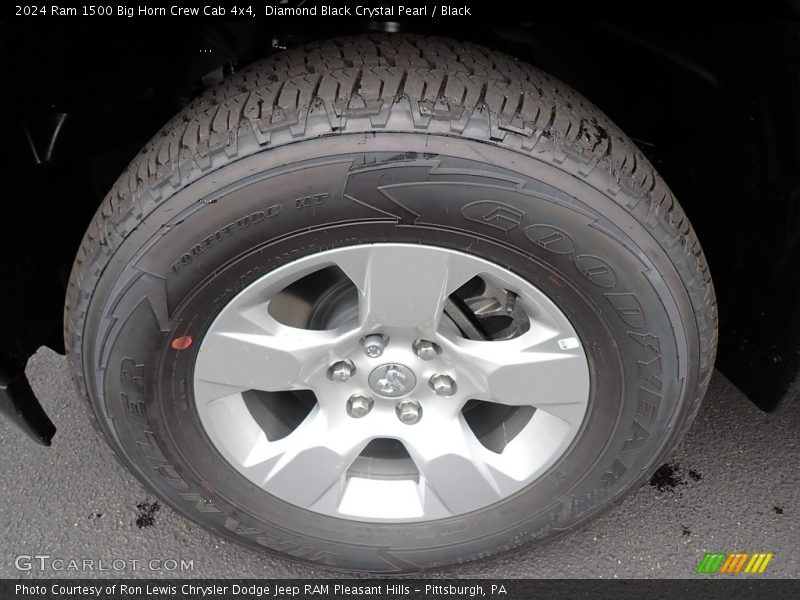 Diamond Black Crystal Pearl / Black 2024 Ram 1500 Big Horn Crew Cab 4x4