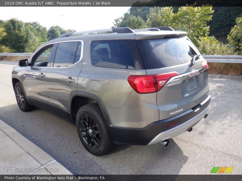 Pepperdust Metallic / Jet Black 2019 GMC Acadia SLT AWD