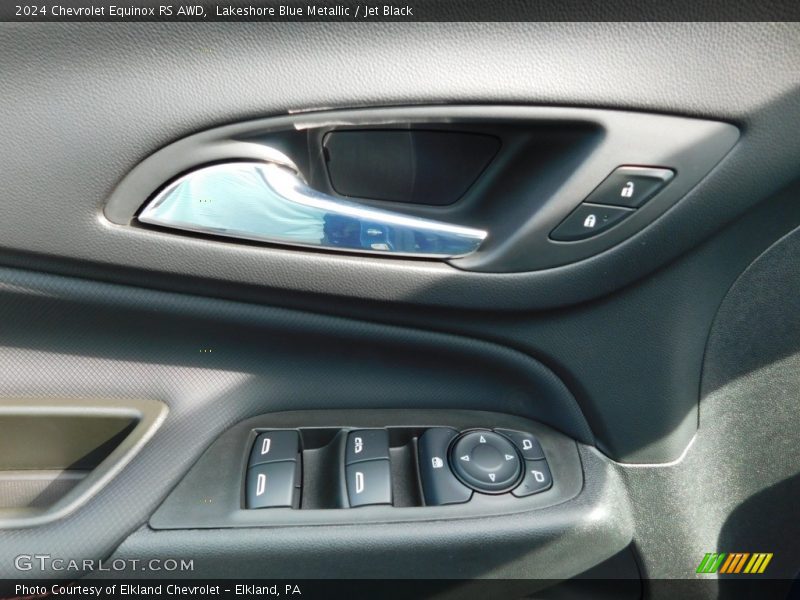 Lakeshore Blue Metallic / Jet Black 2024 Chevrolet Equinox RS AWD