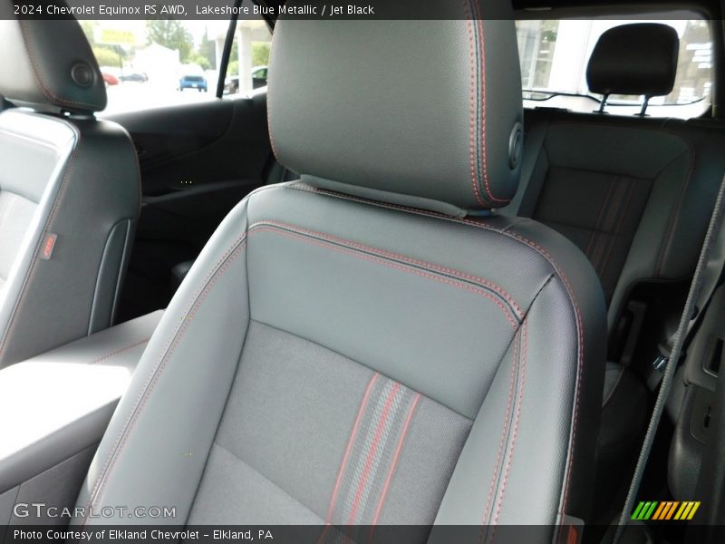 Lakeshore Blue Metallic / Jet Black 2024 Chevrolet Equinox RS AWD