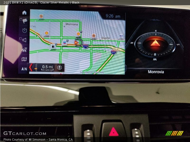 Glacier Silver Metallic / Black 2021 BMW X1 sDrive28i