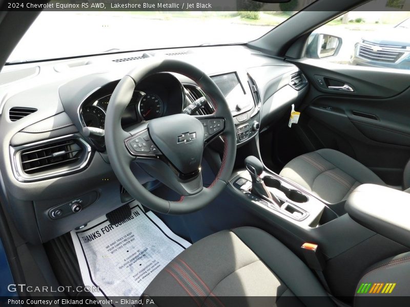 Front Seat of 2024 Equinox RS AWD