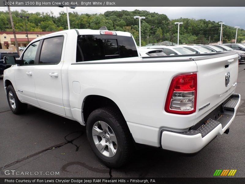 Bright White / Black 2024 Ram 1500 Big Horn Crew Cab 4x4