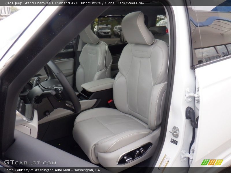 Front Seat of 2021 Grand Cherokee L Overland 4x4