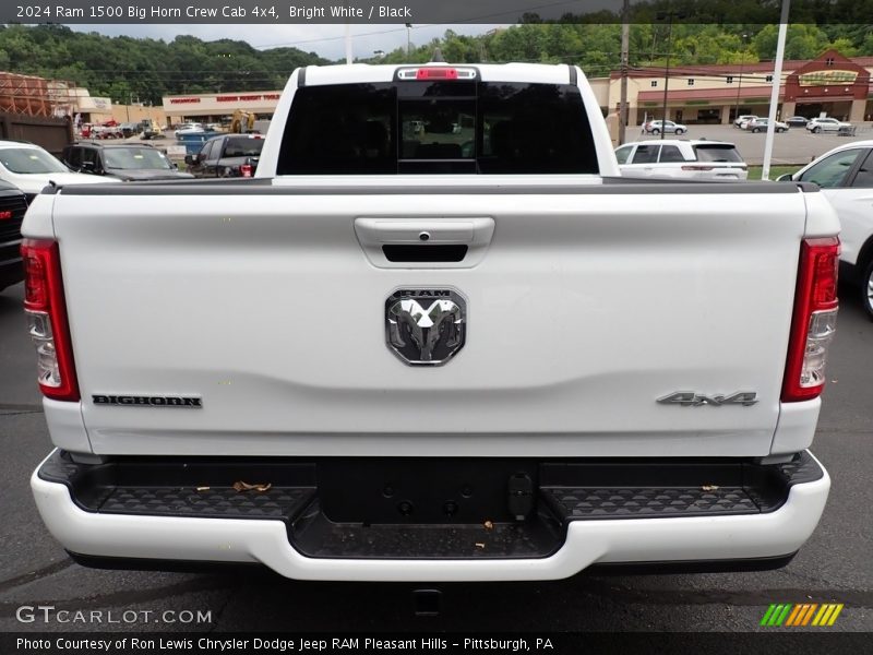 Bright White / Black 2024 Ram 1500 Big Horn Crew Cab 4x4