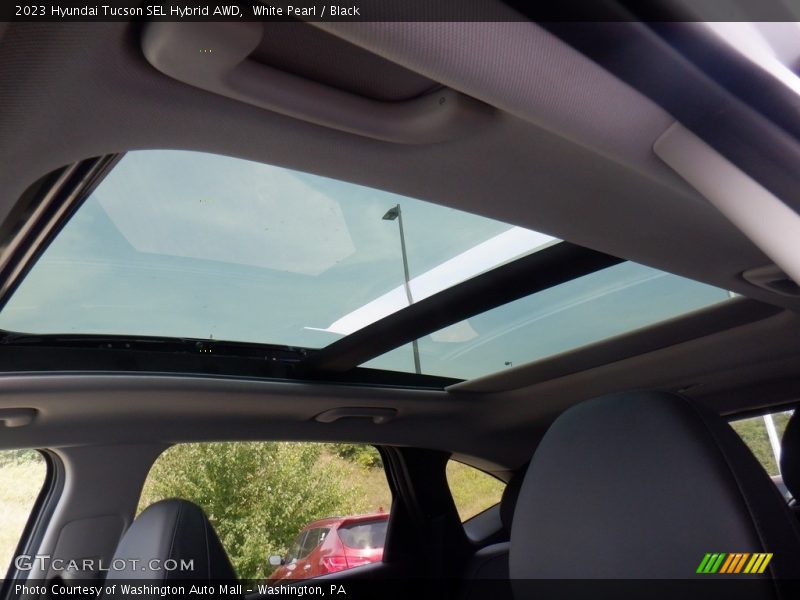 Sunroof of 2023 Tucson SEL Hybrid AWD