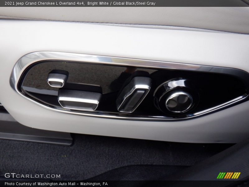 Front Seat of 2021 Grand Cherokee L Overland 4x4