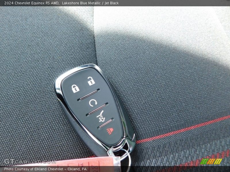 Keys of 2024 Equinox RS AWD