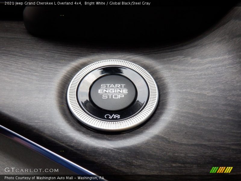 Controls of 2021 Grand Cherokee L Overland 4x4