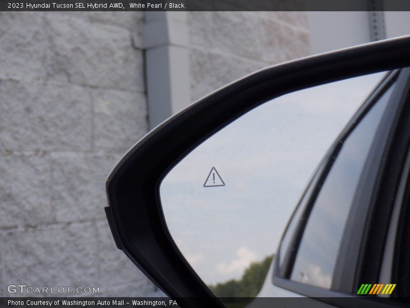 White Pearl / Black 2023 Hyundai Tucson SEL Hybrid AWD