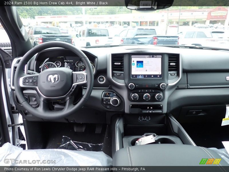 Dashboard of 2024 1500 Big Horn Crew Cab 4x4