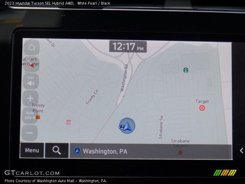 Navigation of 2023 Tucson SEL Hybrid AWD