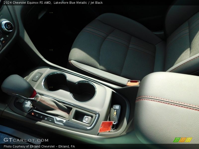 Lakeshore Blue Metallic / Jet Black 2024 Chevrolet Equinox RS AWD