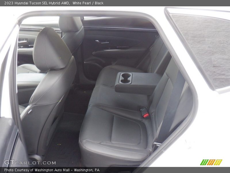 White Pearl / Black 2023 Hyundai Tucson SEL Hybrid AWD