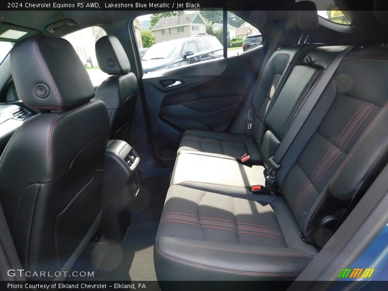 Rear Seat of 2024 Equinox RS AWD