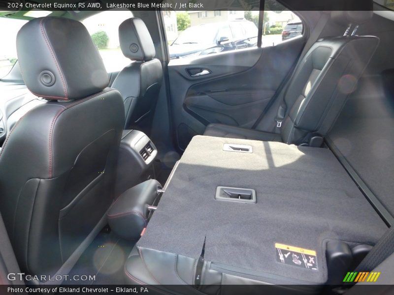 Rear Seat of 2024 Equinox RS AWD