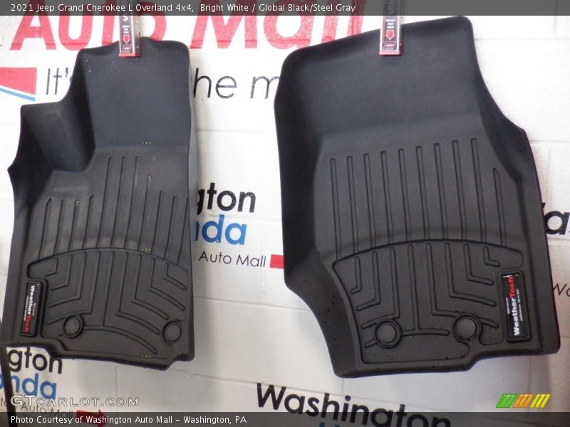 Bright White / Global Black/Steel Gray 2021 Jeep Grand Cherokee L Overland 4x4