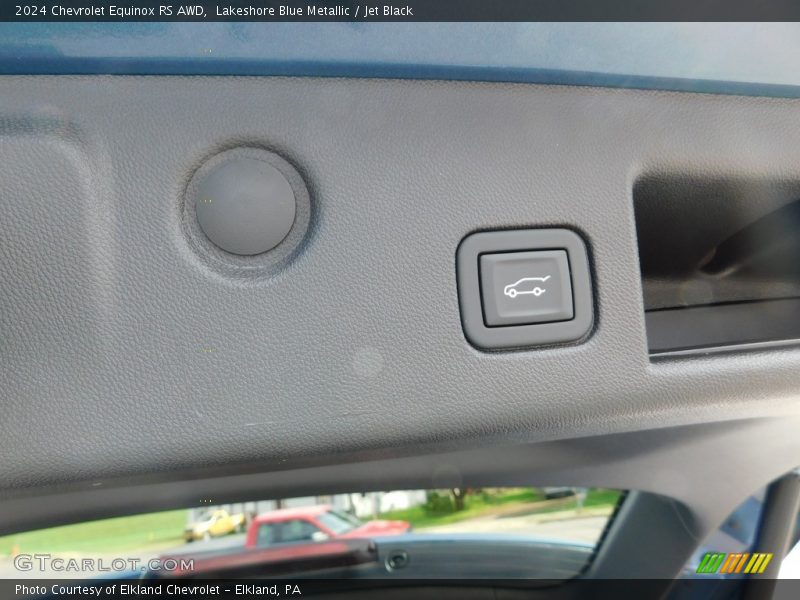 Lakeshore Blue Metallic / Jet Black 2024 Chevrolet Equinox RS AWD