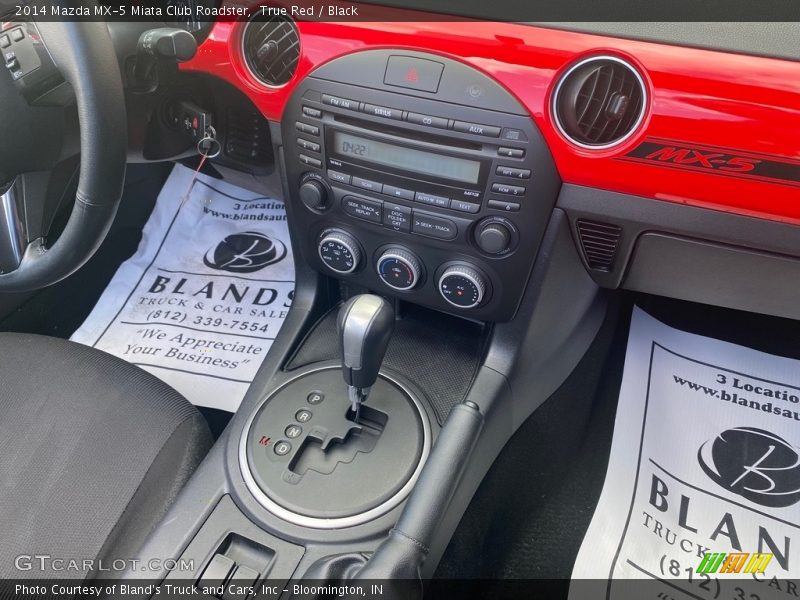 True Red / Black 2014 Mazda MX-5 Miata Club Roadster