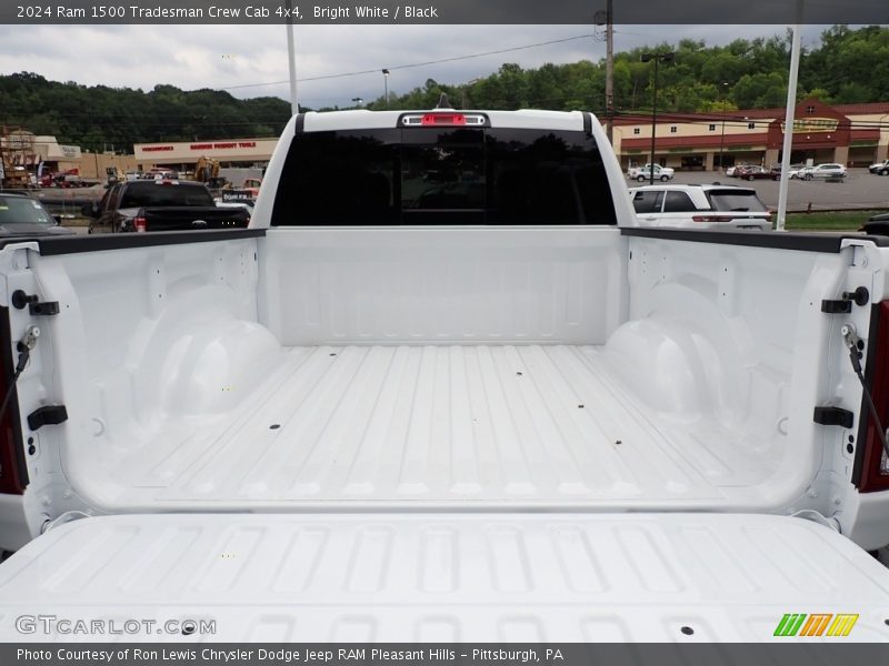 Bright White / Black 2024 Ram 1500 Tradesman Crew Cab 4x4