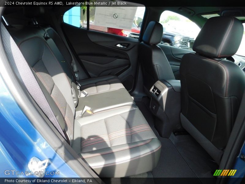 Lakeshore Blue Metallic / Jet Black 2024 Chevrolet Equinox RS AWD