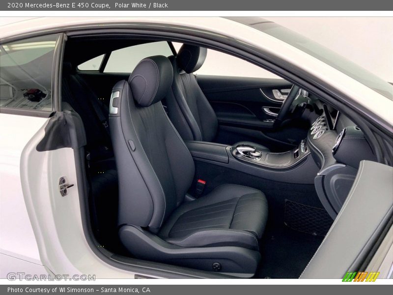 Polar White / Black 2020 Mercedes-Benz E 450 Coupe