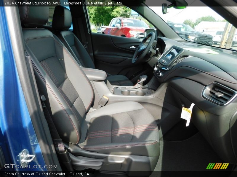 Lakeshore Blue Metallic / Jet Black 2024 Chevrolet Equinox RS AWD