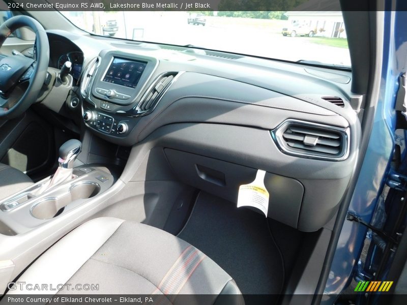 Lakeshore Blue Metallic / Jet Black 2024 Chevrolet Equinox RS AWD