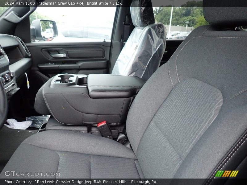 Bright White / Black 2024 Ram 1500 Tradesman Crew Cab 4x4