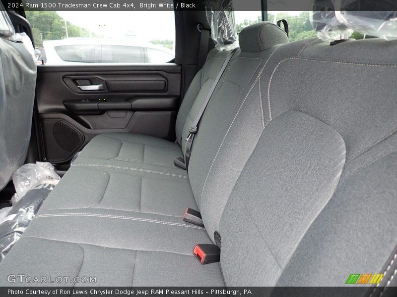Bright White / Black 2024 Ram 1500 Tradesman Crew Cab 4x4