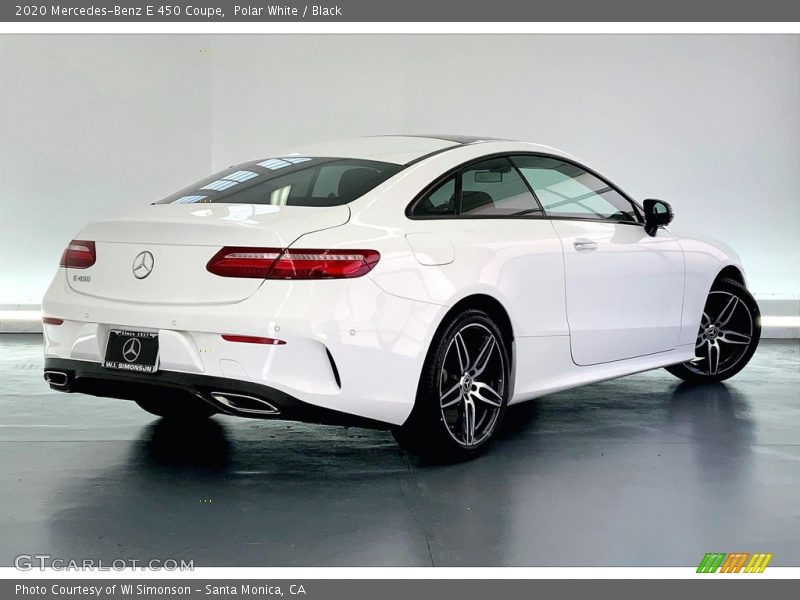 Polar White / Black 2020 Mercedes-Benz E 450 Coupe