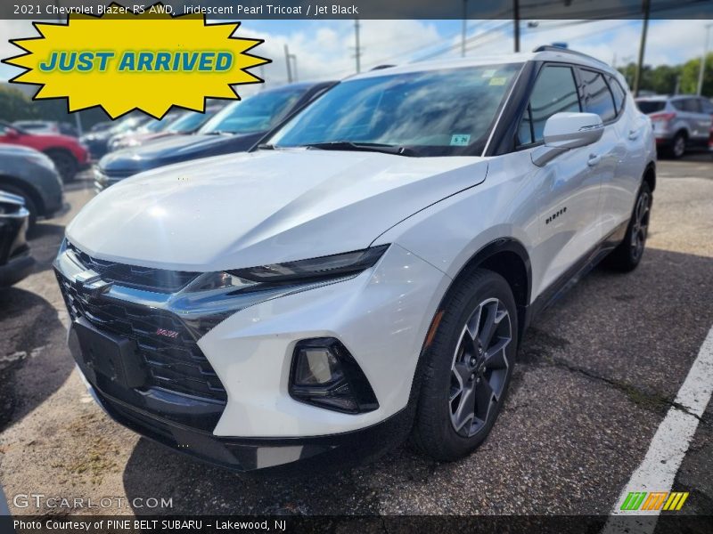 Iridescent Pearl Tricoat / Jet Black 2021 Chevrolet Blazer RS AWD