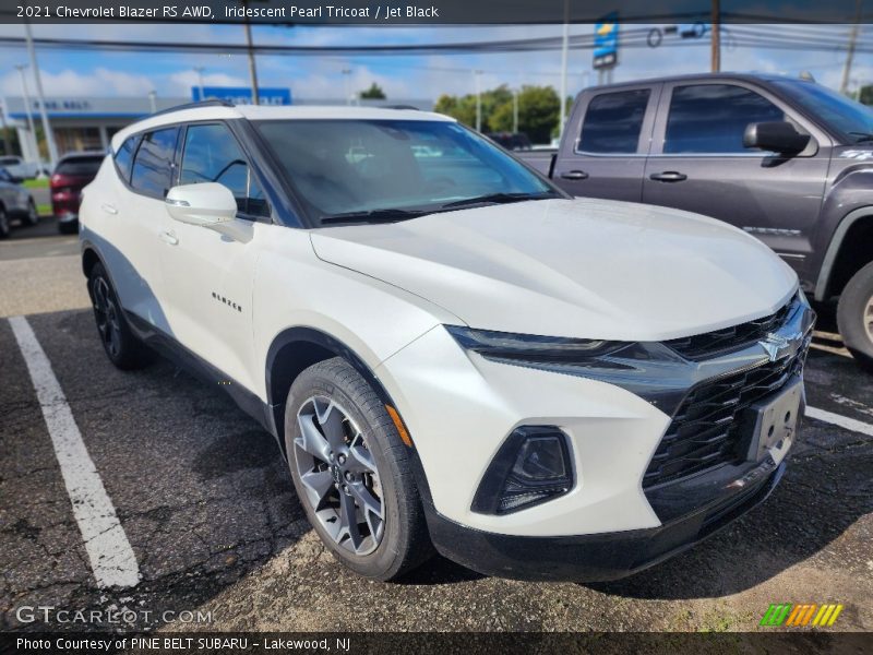 Iridescent Pearl Tricoat / Jet Black 2021 Chevrolet Blazer RS AWD