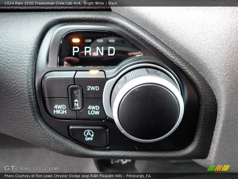 Bright White / Black 2024 Ram 1500 Tradesman Crew Cab 4x4