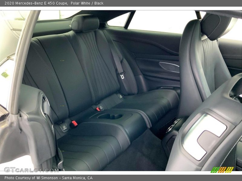 Polar White / Black 2020 Mercedes-Benz E 450 Coupe