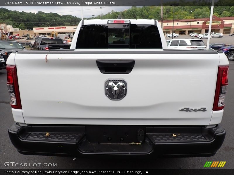 Bright White / Black 2024 Ram 1500 Tradesman Crew Cab 4x4