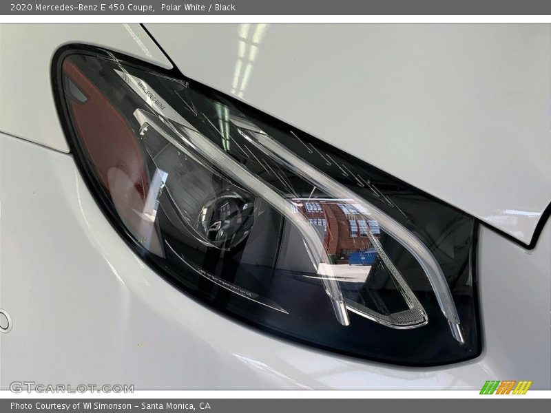 Polar White / Black 2020 Mercedes-Benz E 450 Coupe