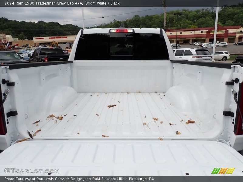 Bright White / Black 2024 Ram 1500 Tradesman Crew Cab 4x4