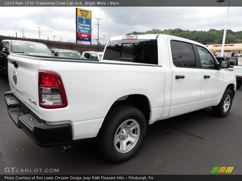 Bright White / Black 2024 Ram 1500 Tradesman Crew Cab 4x4