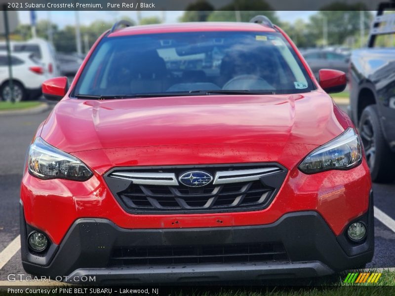 Pure Red / Black 2021 Subaru Crosstrek Premium
