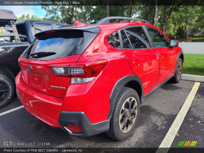 Pure Red / Black 2021 Subaru Crosstrek Premium