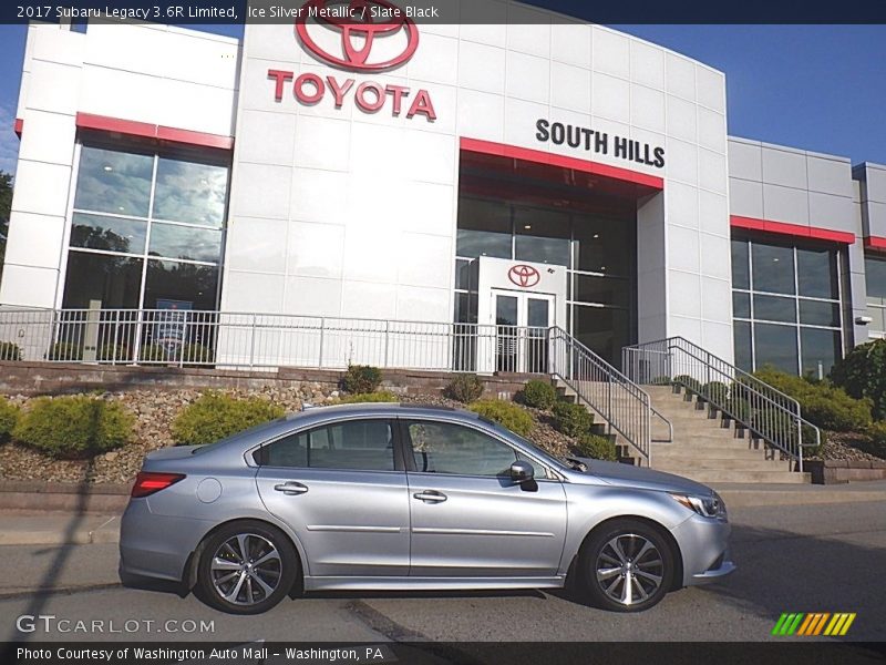 Ice Silver Metallic / Slate Black 2017 Subaru Legacy 3.6R Limited