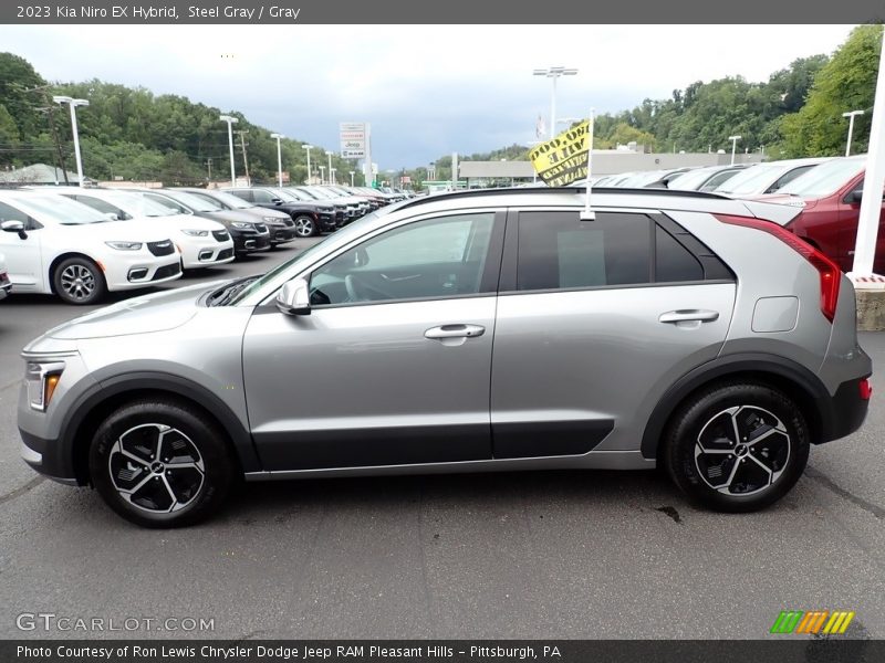 Steel Gray / Gray 2023 Kia Niro EX Hybrid