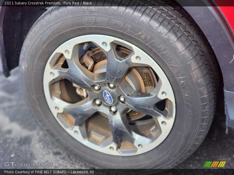Pure Red / Black 2021 Subaru Crosstrek Premium
