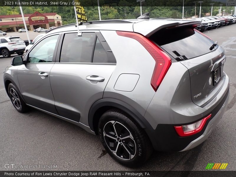 Steel Gray / Gray 2023 Kia Niro EX Hybrid