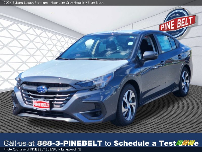 Magnetite Gray Metallic / Slate Black 2024 Subaru Legacy Premium
