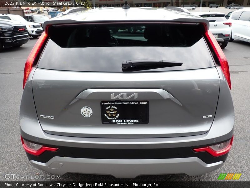 Steel Gray / Gray 2023 Kia Niro EX Hybrid